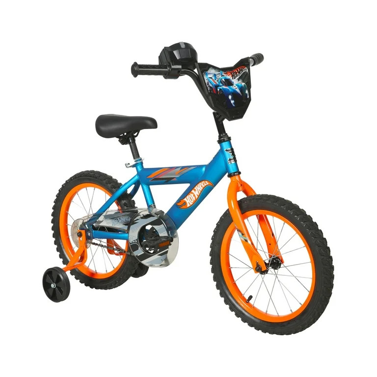 16" Dynacraft Hot Wheels, Boys BMX Bike,Kids Age 5-7 Years, Blue | Walmart (US)