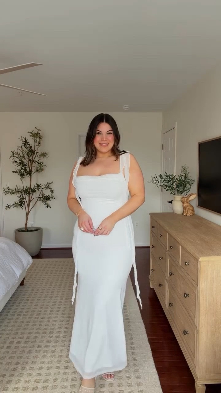 white dresses for the bride to be! 

Wearing a size XL



#LTKMidsize #LTKSeasonal #LTKWedding