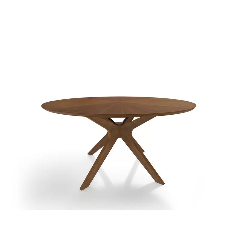 Nestor 59'' Ash Solid Wood Pedestal Dining Table | Wayfair North America