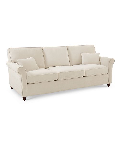 Lidia 82" Fabric Sofa, Created for Macy's | Macys (US)