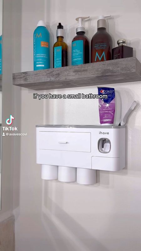 the perfect wall mount toothbrush holder for anyone with a small bathroom and searching for storage or organization hacks



#LTKhome #LTKfindsunder50