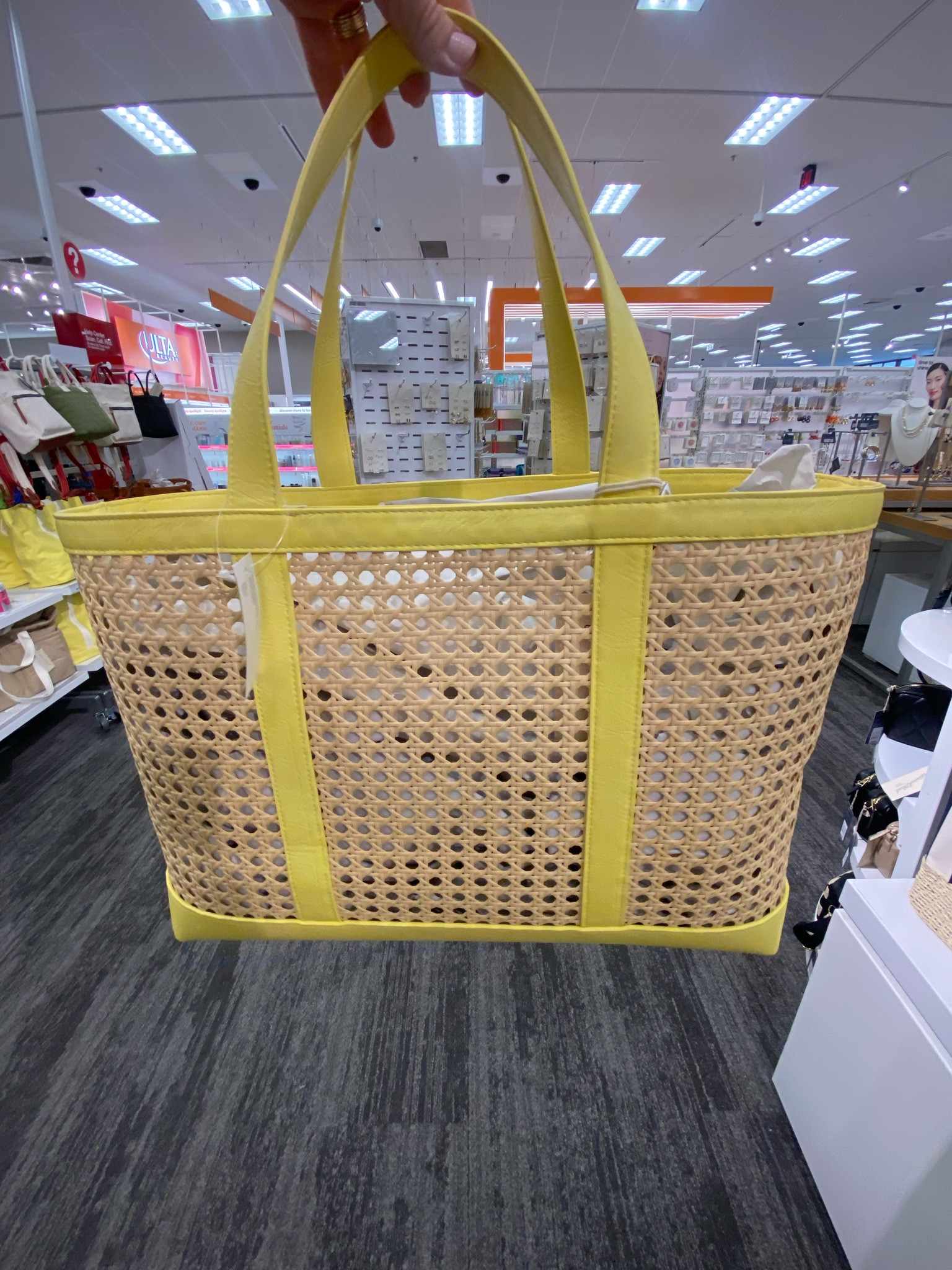 Summer tote - also in black

 #summer #totebag #swimbag #caningtote #caning  #LTKSeasonal 

#LTKItBag #LTKStyleTip #LTKFindsUnder50