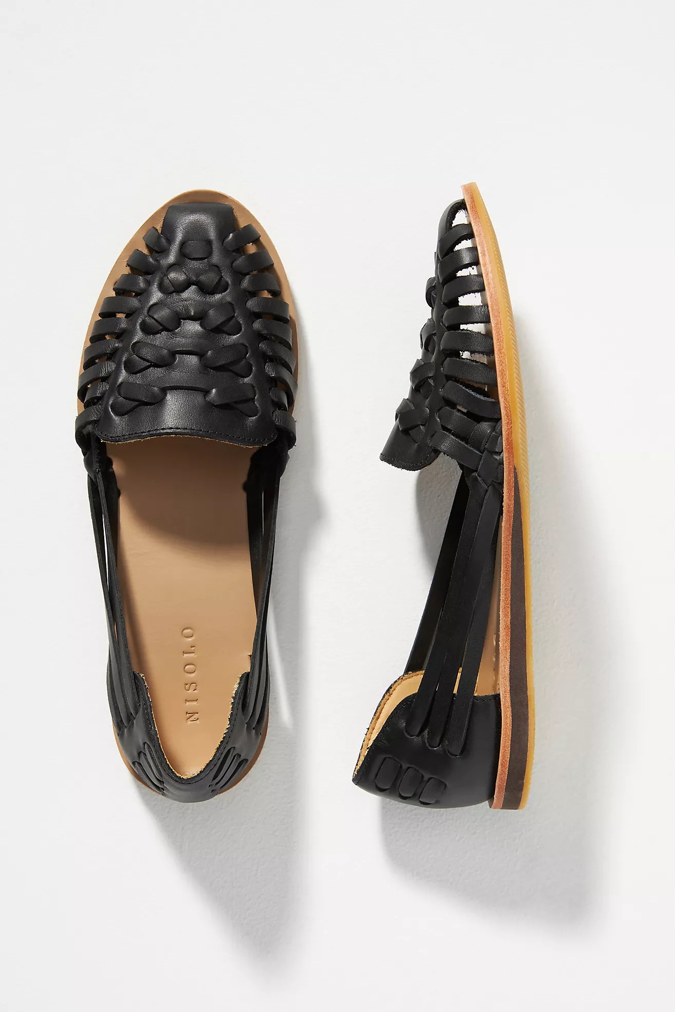 Nisolo Woven Leather Sandals | Anthropologie (US)