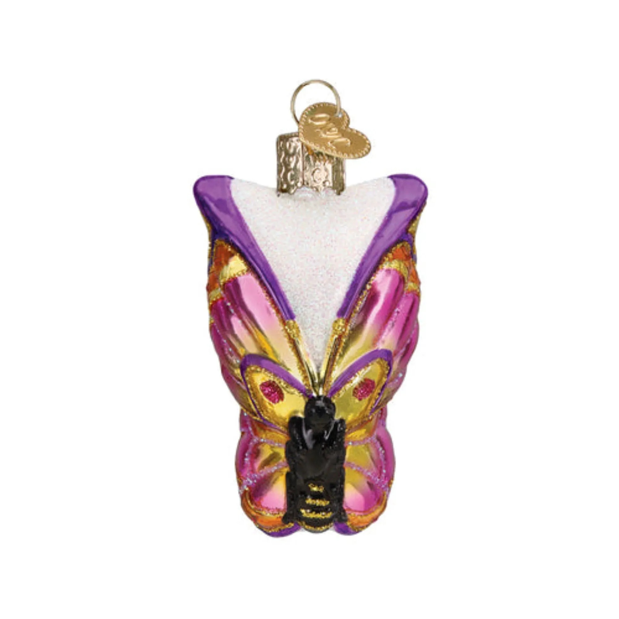 Old World Christmas Glass Blown Ornament for Christmas Tree - Bright Butterfly one_size | 729343126733 | Lowe's