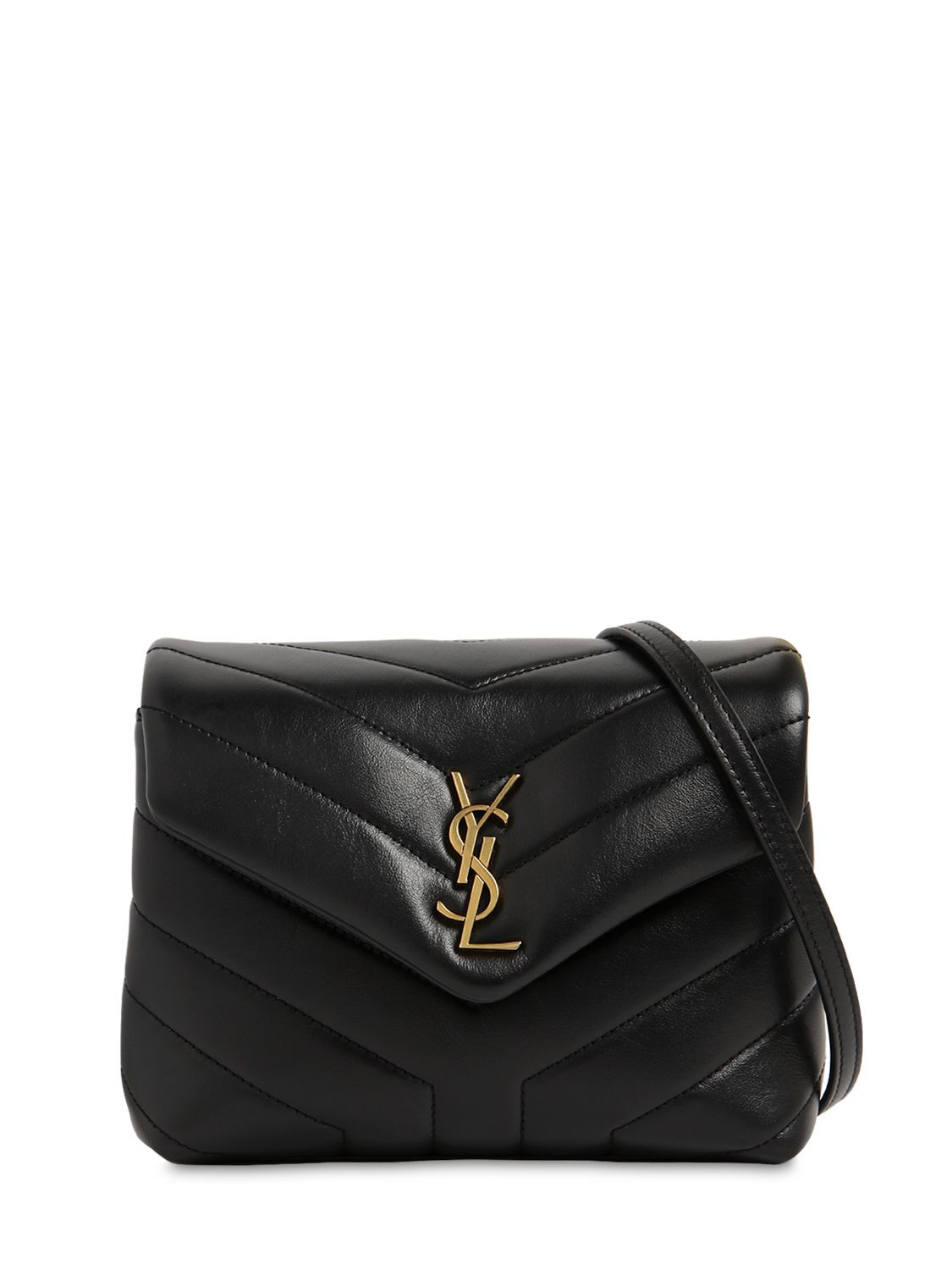 Toy Loulou Monogram Leather Bag | Luisaviaroma
