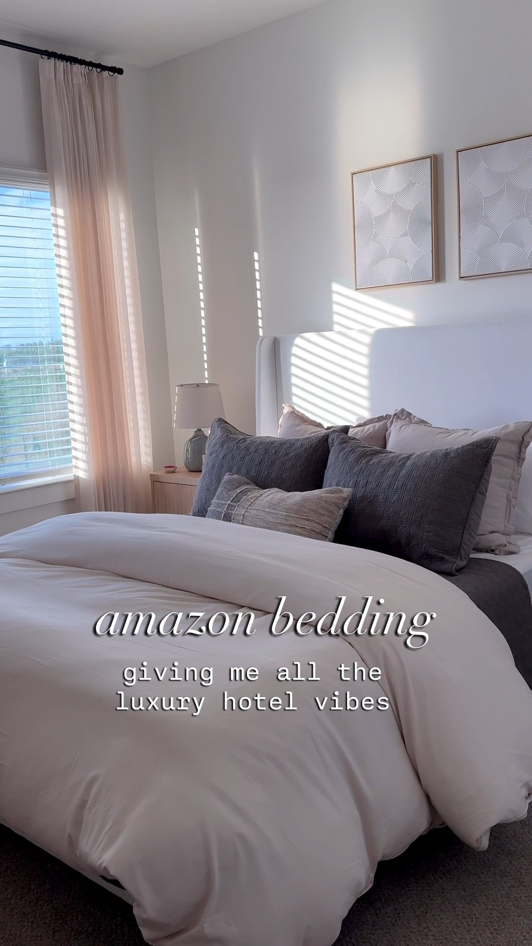 Cozy Amazon bedding- love this beautiful quilt set paired with my favorite oversized duvet! ☁️ 

Neutral bedroom, Amazon bedding, Amazon home finds, bedroom inspiration, guest bedroom, small bedroom inspo, designer inspired home finds 

#LTKSaleAlert #LTKSeasonal #LTKHome