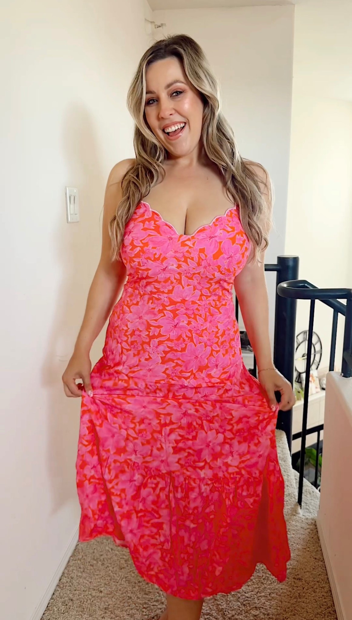 Pink floral vacation dress
Spring dress
Spring fashion
Vacation outfit 

#LTKstyletip #LTKtravel #LTKSeasonal