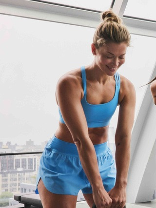 Glide Perforated Run Short | Athleta | Athleta