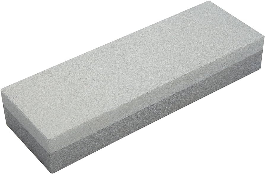 Bora 501057 Fine/Coarse Combination Sharpening Stone, Aluminum Oxide Gray, 6" | Amazon (US)