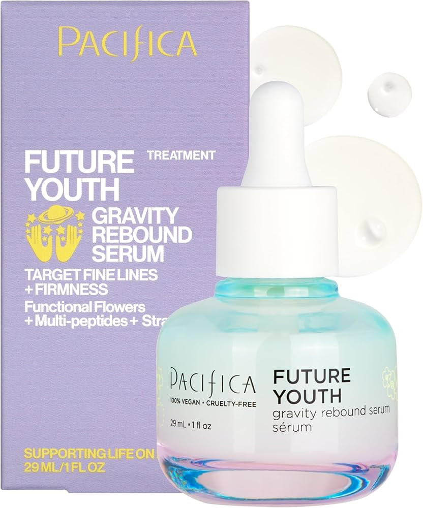 Pacifica Future Youth Gravity Rebound Face Serum – Multi-Peptide Firming Facial Serum for Fine ... | Amazon (US)