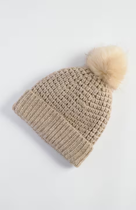 Waffle-Textured Knit Hat | J. Jill
