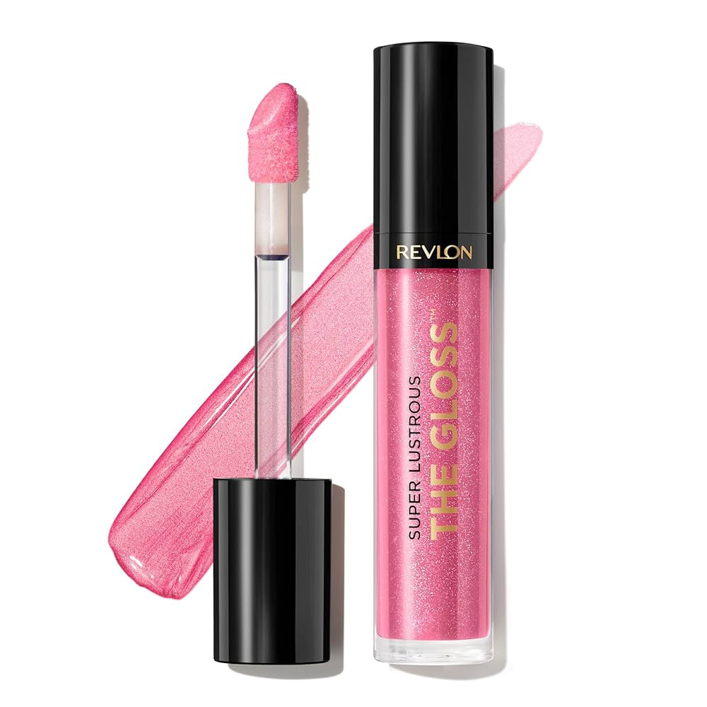 Revlon Super Lustrous Lip Gloss, Non-Sticky, Hydrating, High Shine Finish, 210 Pinkissimo, 0.13 o... | Amazon (US)