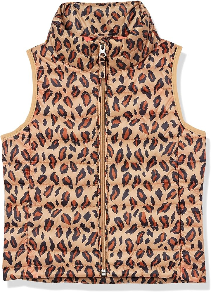 Amazon Essentials Girls and Toddlers' Lightweight Water-Resistant Packable Puffer Vest | Amazon (US)