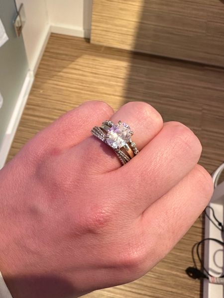 Notorious for losing expensive jewelry so started traveling with a travel ring 