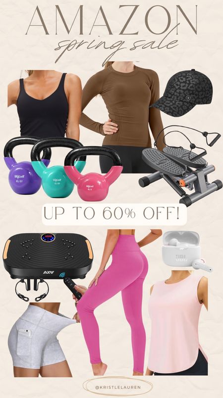 Amazon spring sale up to 60% off workout equipment and activewear!

#LTKfitness #LTKsalealert #LTKfindsunder50