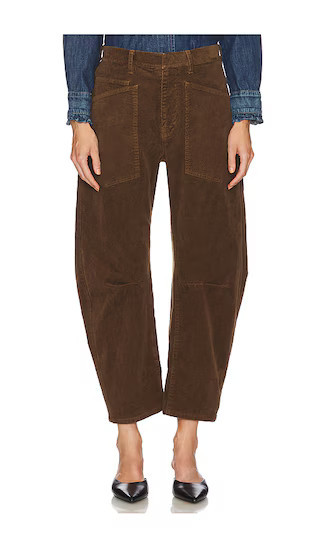 NILI LOTAN Shon Pant in Brown. - size 4 | Revolve Clothing (Global)