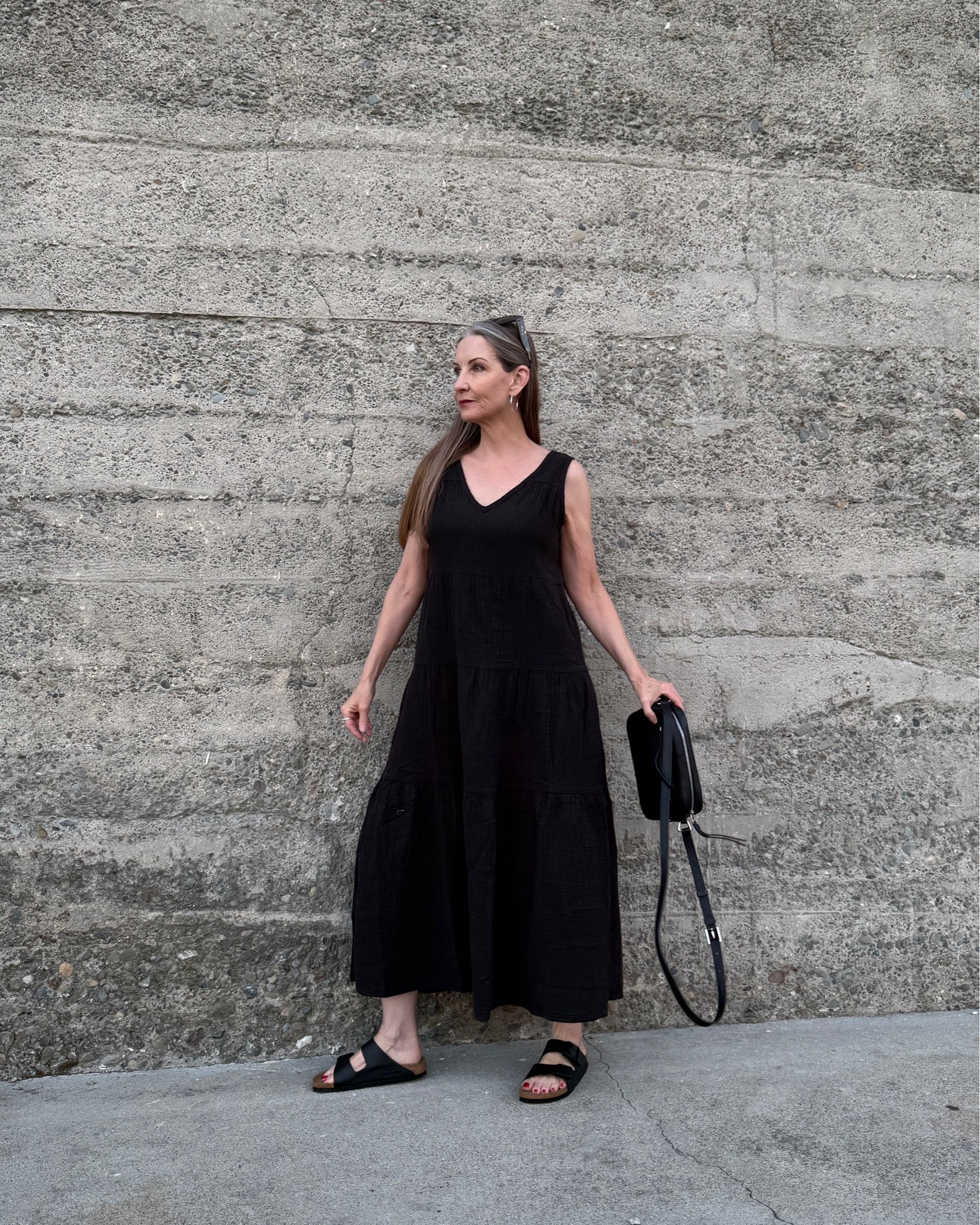 Simple summer dressing, minimalist style, capsule wardrobe.

#LTKSeasonal #LTKootd #LTKOver40