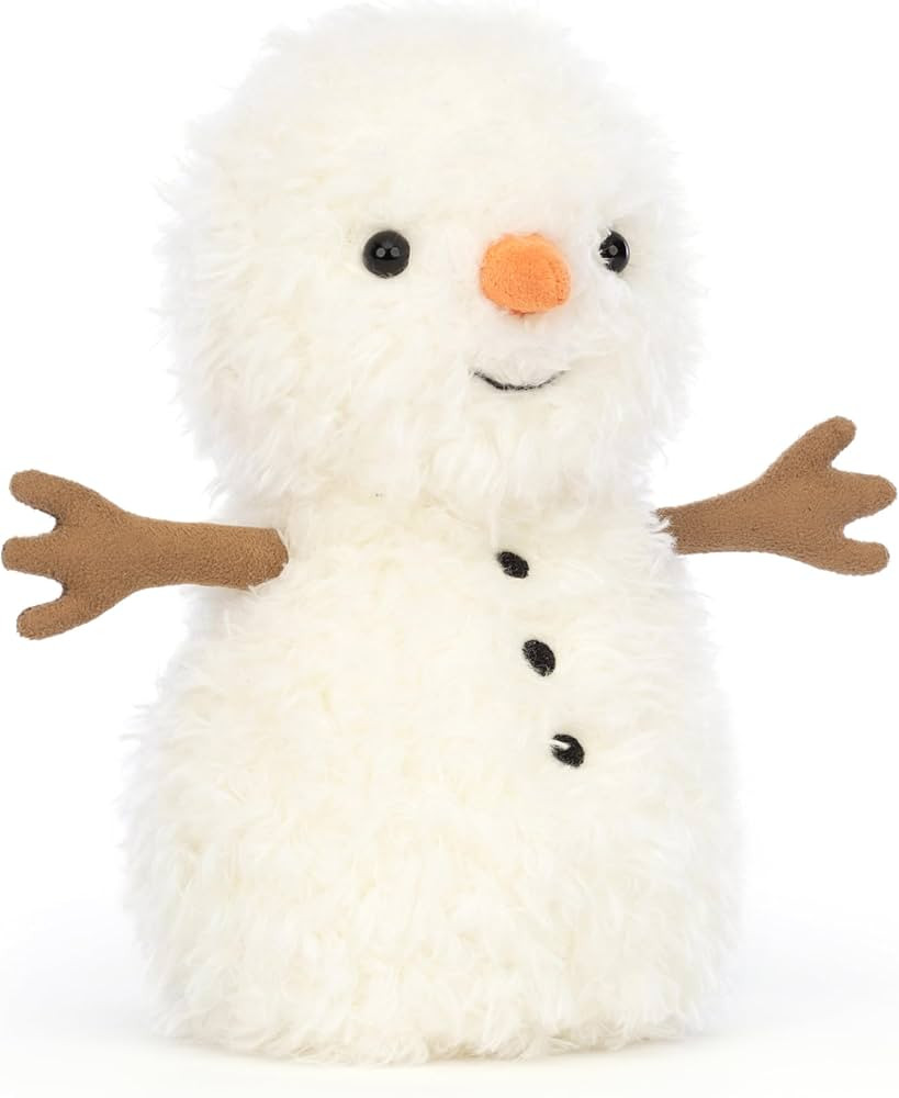 Jellycat Little Snowman Stuffed Toy, 7 inches | Snowman Plush | Classic Children's Toy Décor | Amazon (US)