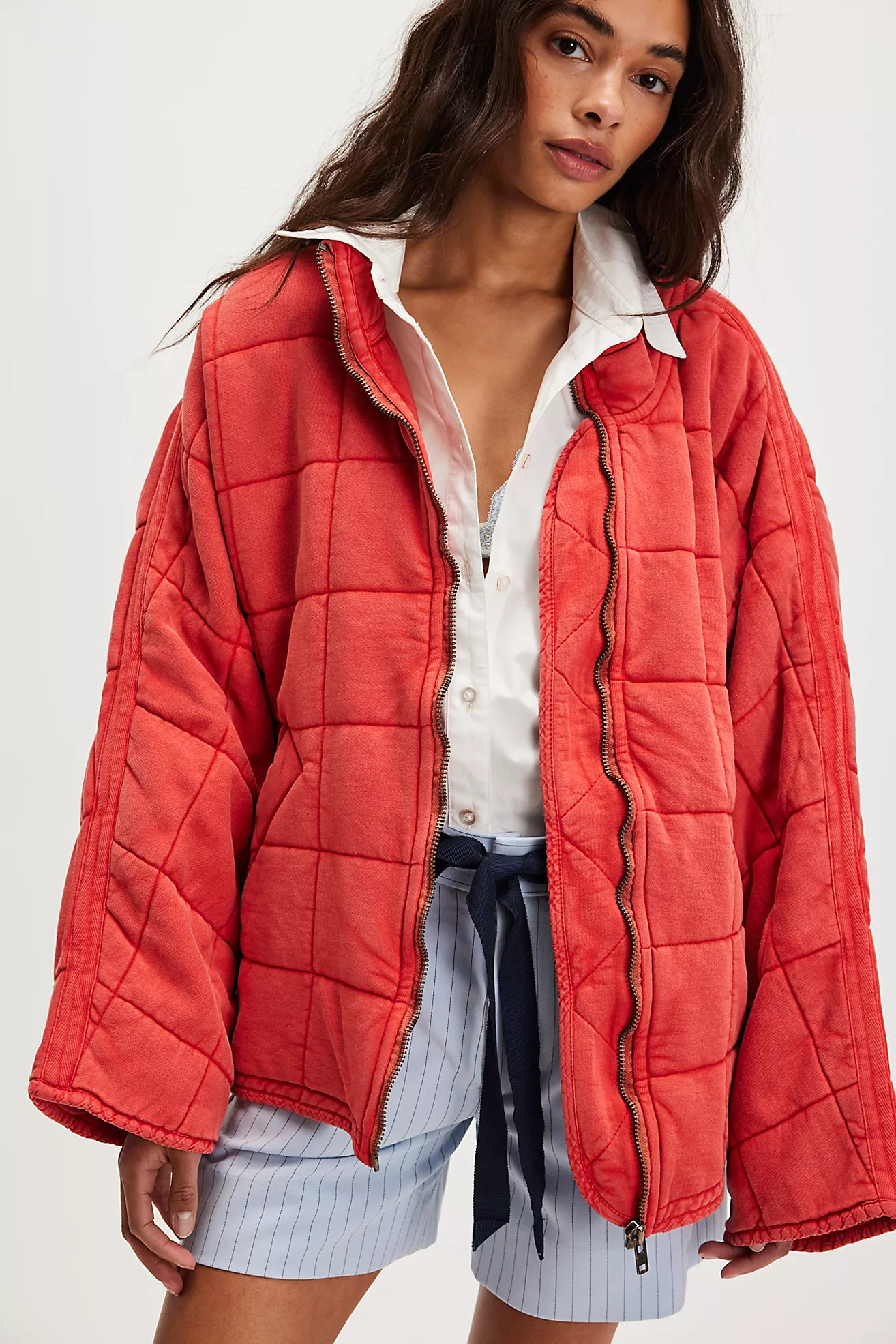 Dolman Quilted Knit Jacket | Free People (Global - UK&FR Excluded)
