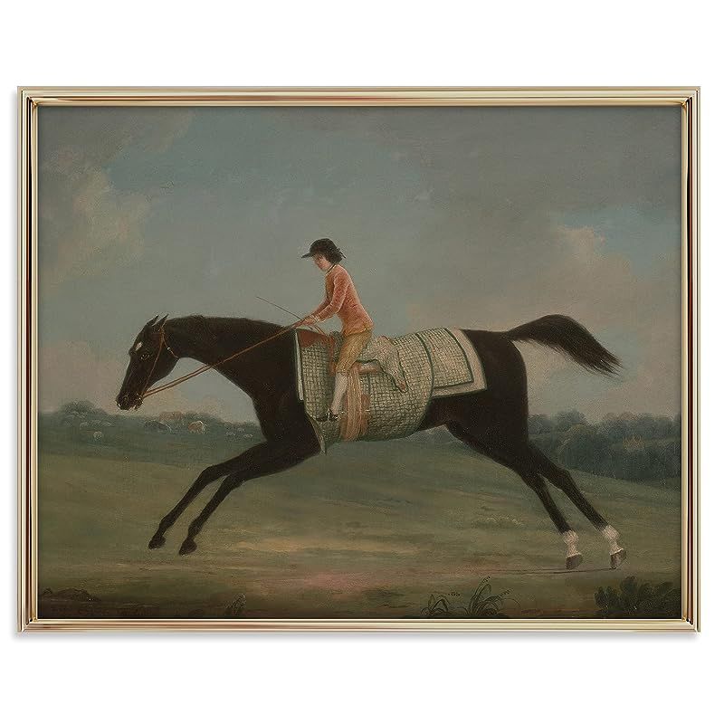 Equestrian Wall Decor - Horse Art Print for Home Decor - Antique Horse Riding Wall Artwork Decora... | Amazon (US)