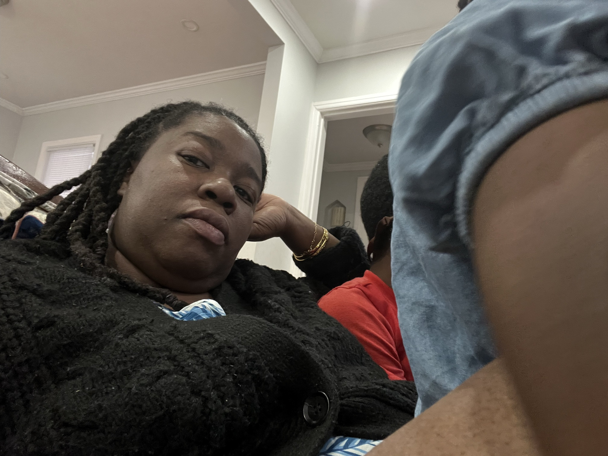 Mommy life. I was sitting on the couch and then they decided to sit on me. Lol.

#shopdeescloset #shopaholicscloset

#LTKmomlife