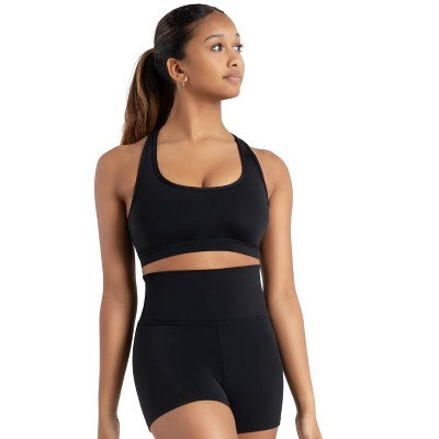 Capezio Women's Racerback Bra Top, Large | Target