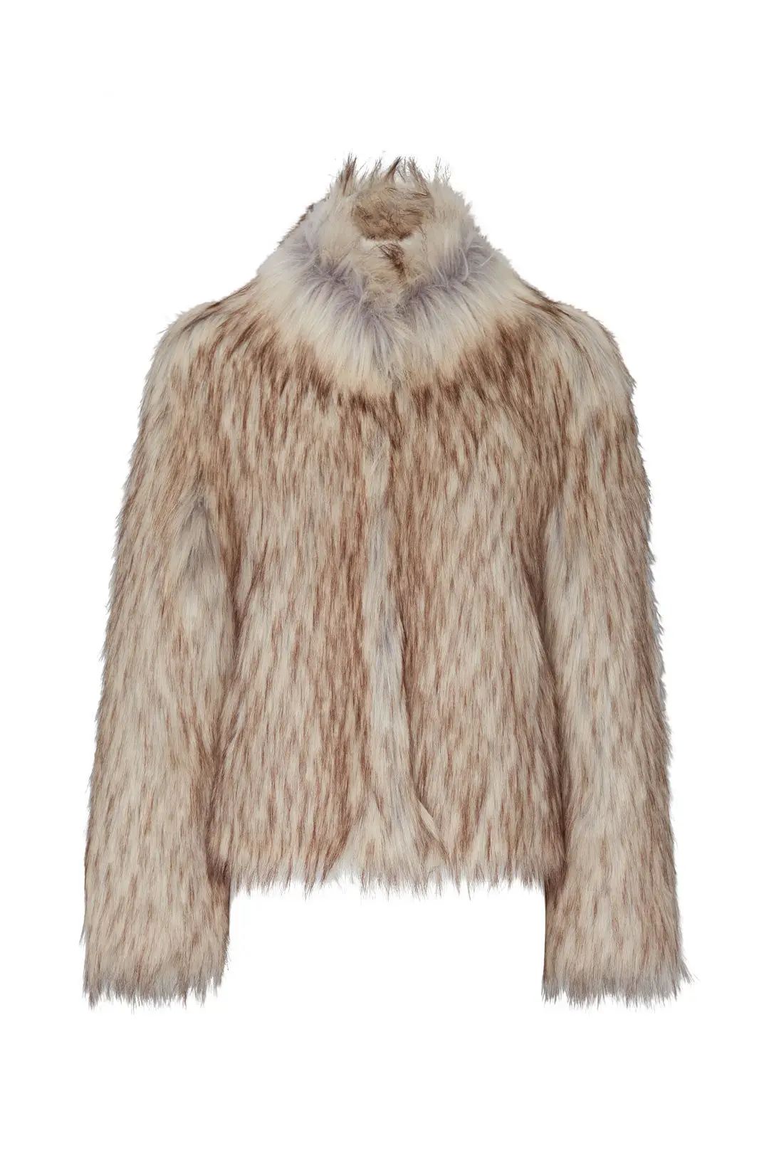 Unreal Fur Natural Faux Fur Delish Jacket | Rent the Runway