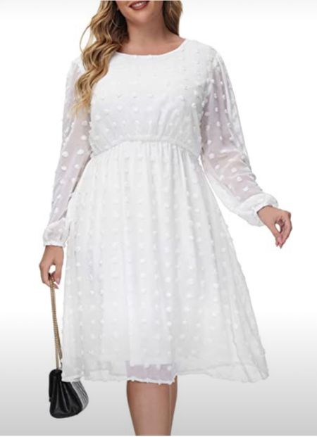 Are you looking for plus size white bridal shower dresses? We have plenty of cute ideas for all your pre wedding outfits. Cute bridal shower dress for bride-to-be! Our cute bridal shower looks will have you feeling polished and pretty for this super special occasion! From modern feminine floral prints to casual-chic silhouettes, we've researched the best bridal shower dresses! #bridalshower #weddingshower #bridetobe #bridevibe #bridalparty #whitedresses #whitedress #wedding2023  #misstomrs #futurebride #futuremrs #bridalshowerdress #weddingplanning #bridestyle #preweddingdresses #instabride #weddinginspo #bridaldressinspiration #engaged #sayyestothedress #shesaidyes #isaidyes #plussizewhitedress

#LTKFind #LTKwedding #LTKstyletip
