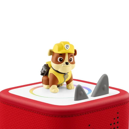 tonies PAW Patrol Rubble Audio Play Figurine for Portable Speaker, Small, Yellow, Plastic | Walmart (US)