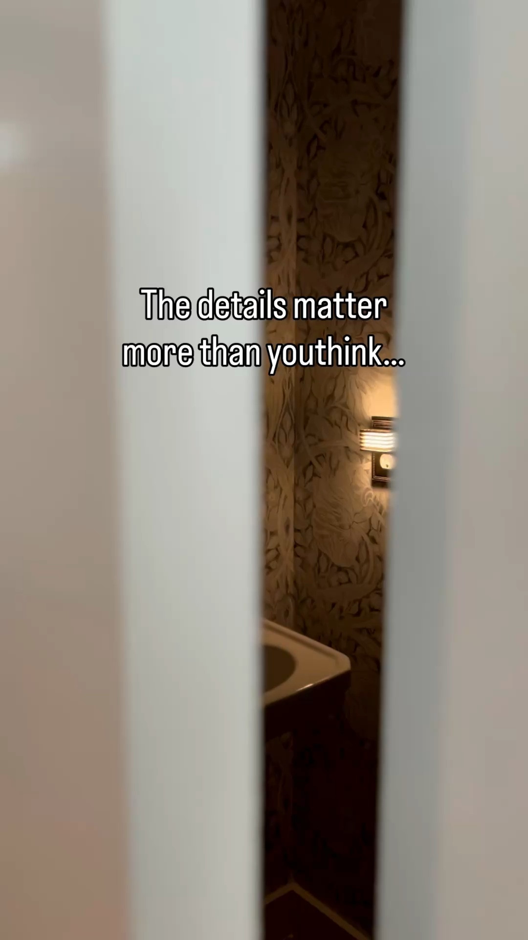 Brass touches, warm glow, timeless wallpaper…the details matter more than you think!
#amazonhome #founditonamazon #bathroom #bathroomdesign @Williams-Sonoma #wallpaper #outletcover #nightlight

#LTKvlog #LTKHome #LTKOver40