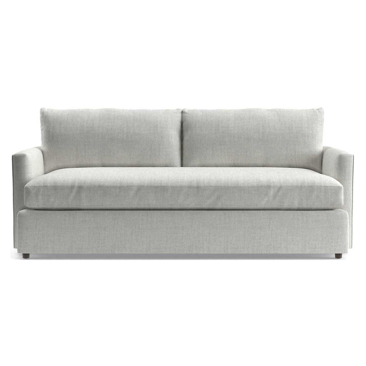 Lounge Bench Sofa 83" + Reviews | Crate & Barrel | Crate & Barrel