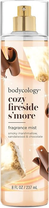 Bodycology Long-Lasting Fragrance Body Mist, Cozy Fireside S'more, 8 fl oz | Amazon (US)