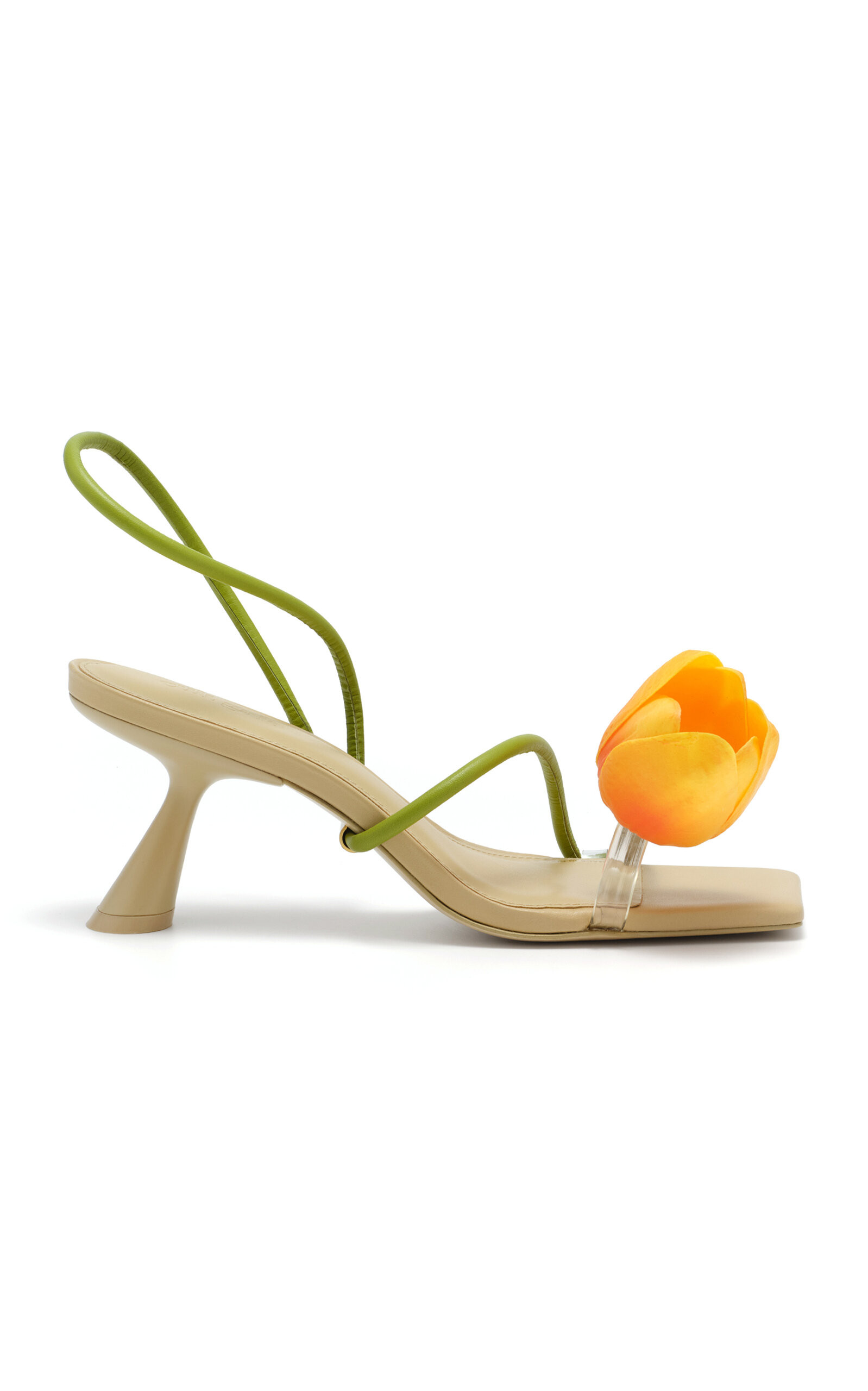 Ria Sculptural Leather Sandals | Moda Operandi (Global)