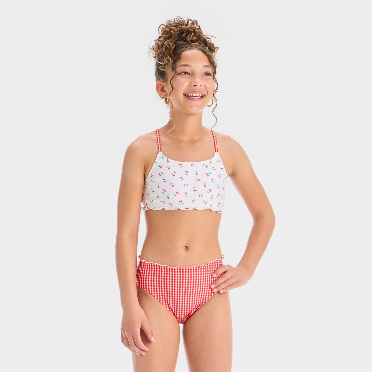 Girls' Cherry Party Bikini Set - art class™ | Target
