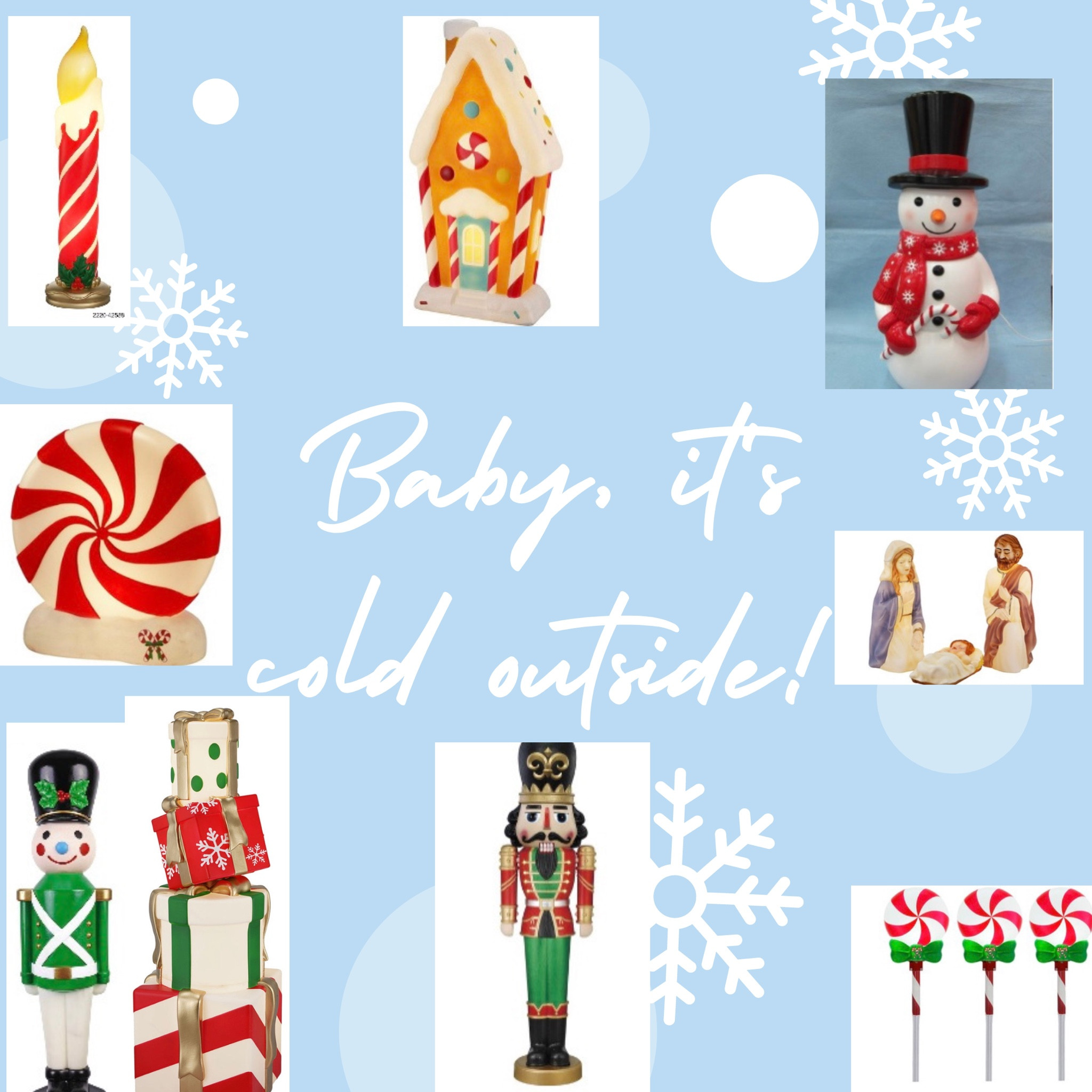 WALMART BLOW MOLDS

OUTDOOR VINTAGE INSPIRED DECOR

Make your yard sparkle and shine with old school inspired decor to give your home ✨Hallmark Charm✨





#walmart #blowmold #vintage #home #decor #homedecor 

#LTKSeasonal #LTKHoliday #LTKhome