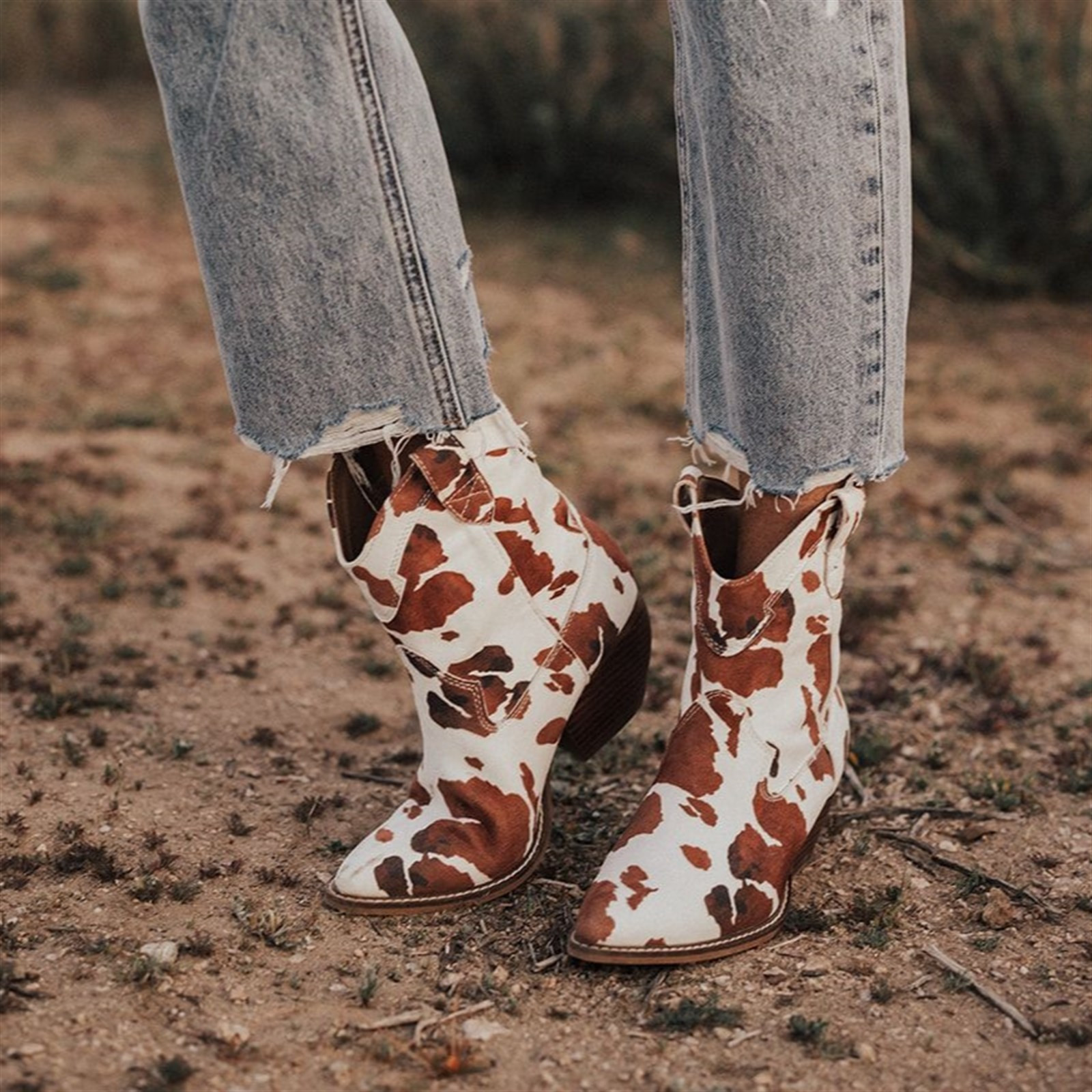 Walk On Cowboy Booties | Jane