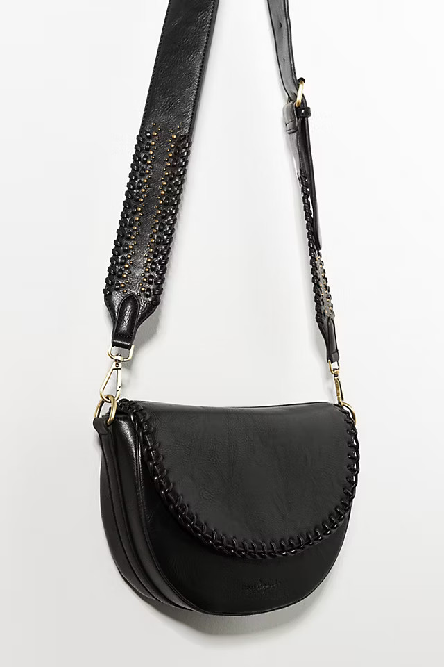 Whipstitched Saddle Crossbody Bag | Anthropologie (US)