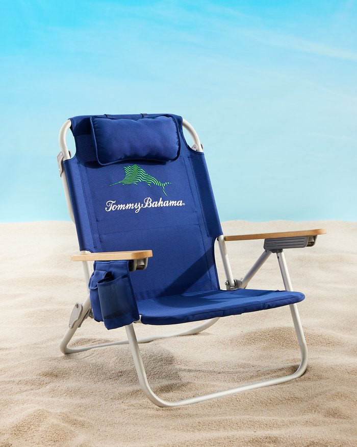 Tommy Bahama Wavy Marlin Deluxe Backpack Beach Chair | Tommy Bahama