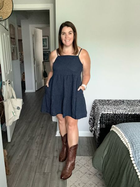 I’m a sucker for a cute sundress and this one is one of my faves! It’s from Loft, it runs TTS, it also comes in white and you can style this from the beach to date night! The dress is 40% off and you get an additional 20% off with code YAY! 

#LTKSaleAlert #LTKMidsize #LTKStyleTip
