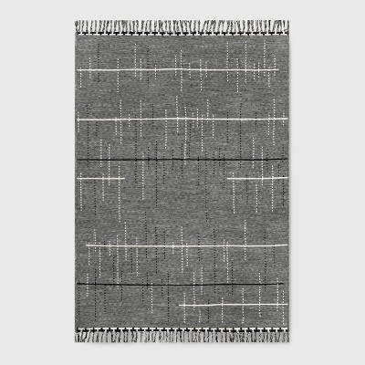 Linden Stripe Outdoor Rug Gray - Project 62™ | Target