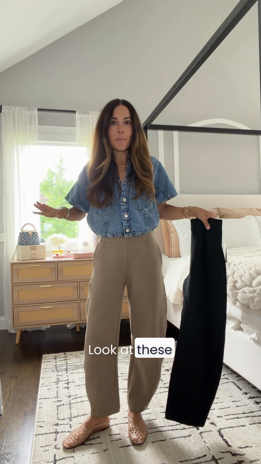 Calling it now… these $30 Target pants are about to be EVERYWHERE 👀🤎

I haven’t seen anyone share these yet, but the second I tried them on I knewww. Ponte fabric, the cutest barrel leg, and that comfy but put together vibe I’m always looking for. The perfect everyday pants for drop off, errands or even dress them up 🙌🏻

💌type “PANTS” and I’ll send you the link! 
🔗

#LTKootd #LTKmomlife #LTKOver40