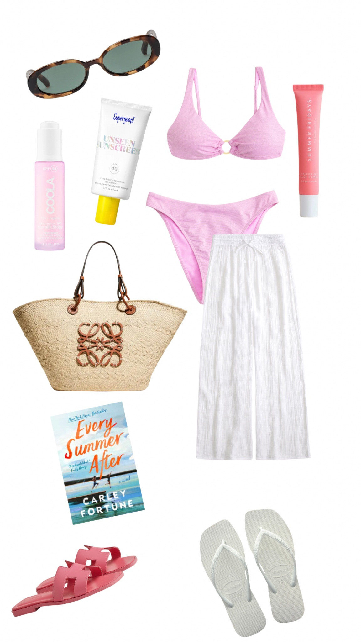 I am so ready for the perfect beach day to relax with the hottest summer book already! 📖 🩷 Get these beach essentials now!

#LTKbeauty #LTKSeasonal #LTKswim