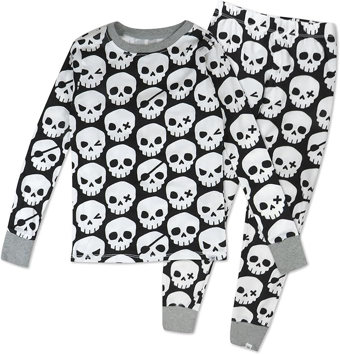 HonestBaby Unisex Celebration 2-Piece Pajamas Sleepwear Pjs 100% Organic Cotton for Baby, Toddler... | Amazon (US)