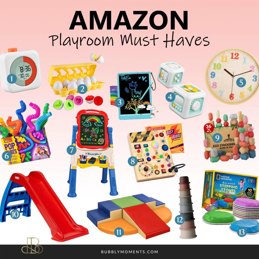 Creating a fun and organized playroom doesn’t have to be complicated. These Playroom Must Haves are perfect for everyday play, learning, and easy clean-up. Each item is chosen to help kids stay creative, busy, and happy while keeping the space practical for parents too. From toy storage and playroom décor to engaging toys and activity essentials, these finds work well for different ages and play styles.
All items are from Amazon and are linked in one easy spot on the LTK app, making it simple to tap, save, and shop. Whether you’re updating your playroom or starting fresh, these are go-to pieces you’ll reach for every day. Save this post for later and share it with anyone planning a playroom refresh.
#LTKKids #LTKHome #playroom #playroominspo #playroomdecor #kidsroom #kidsdecor #toyorganization #playroomorganization #kidsactivities #toddlerlife #momlife #parentlife #familyhome #learningthroughplay #amazonfinds  

 