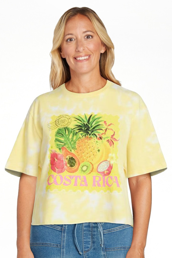No Boundaries Boxy Cropped Graphic Tee, Women's XXS-XXL - Walmart.com | Walmart (US)