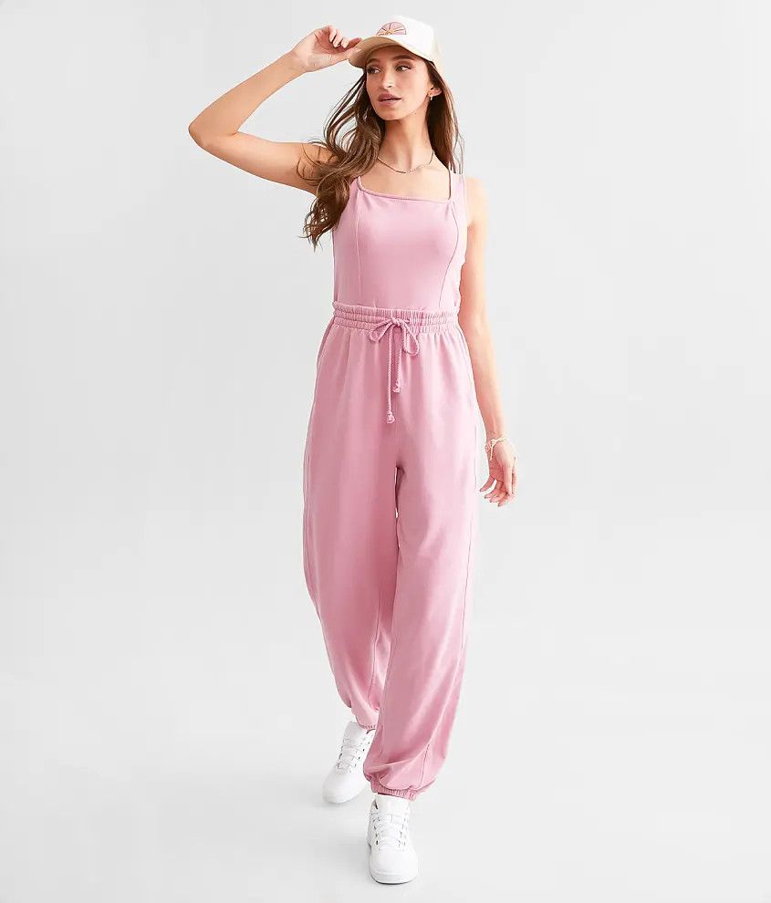 Washed Knit Jumpsuit | Buckle