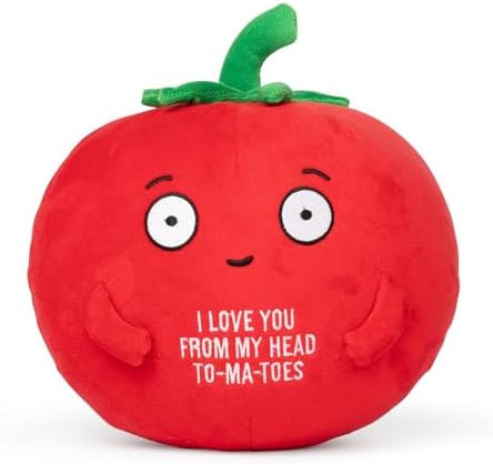 Big Tender Tomato Plushie - Super Soft Stuffed Animal | Adorable Love Gift for Boyfriend, Girlfri... | Amazon (US)