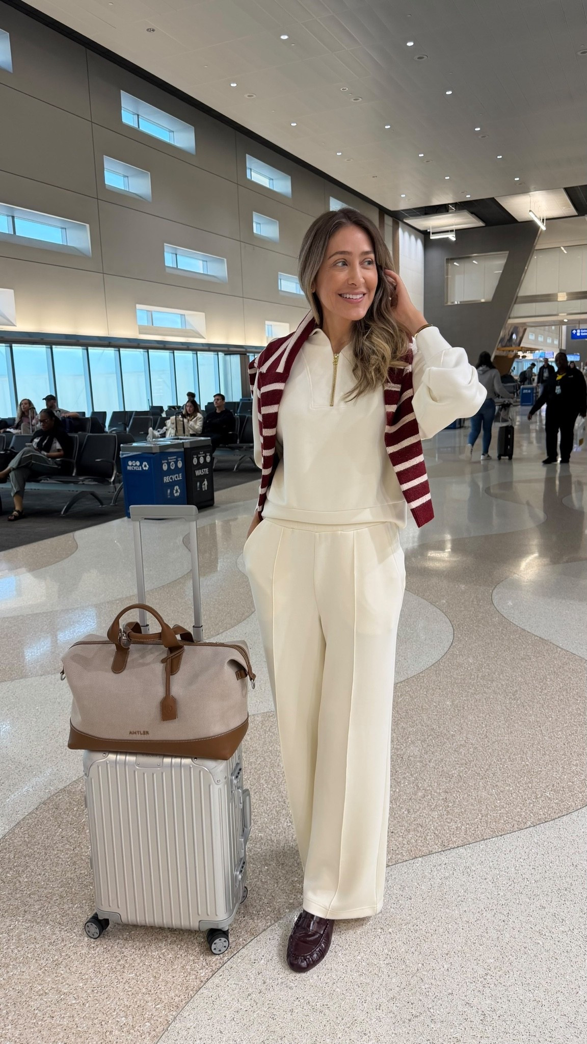 Airport outfit idea for an 8 hour flight. Comfortable, stylish and so beautiful. Runs true to size, I’m wearing size small

#LTKootd #LTKU #LTKSeasonal