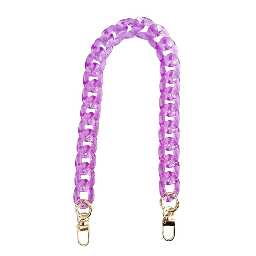 Acrylic Chain Strap for Purse,Handbag Decorate Chain,Bag Accessories Chain Strap,Plastic Resin Ch... | Amazon (US)