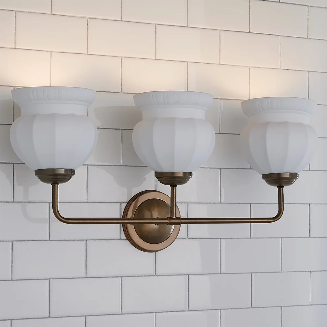 Chris Loves Julia Marlo Vanity Light - 3 Light - Ceramic | Shades of Light